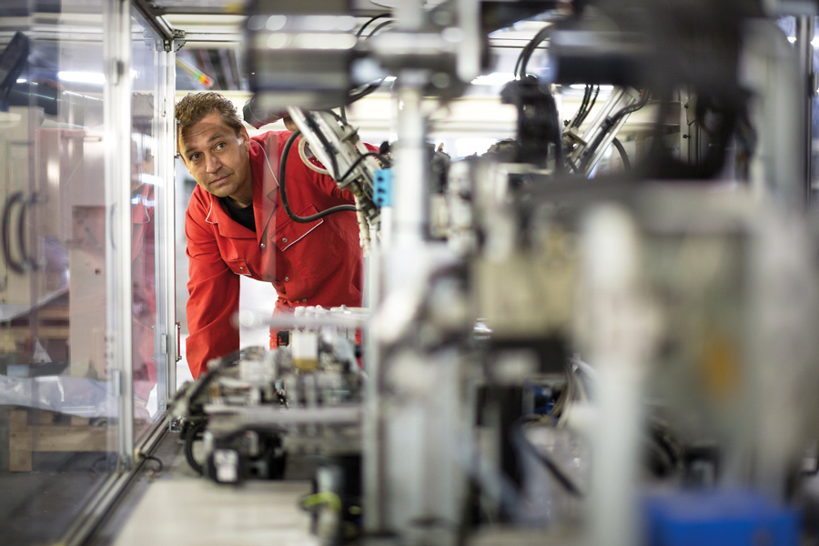 Servizio industriale SCHOLPP basato su TPM e ottimizzazione dei processi.
